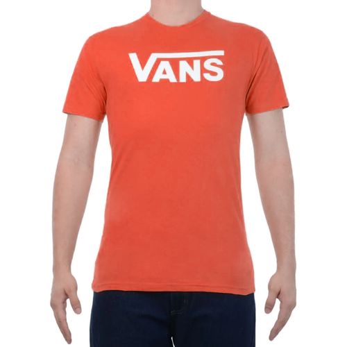 Camiseta Masculina Vans Classic Neon Orange-V4703100800015- -1-